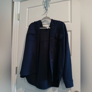 Time and Tru Dark Blue Sweater